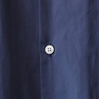 OPEN COLLAR SHIRT S/S -TYPE 3- #NAVY [24SS-WMS-OC03]