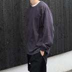 BEST MATCH POCKET LS TEE #Charcoal [25FW_T03]