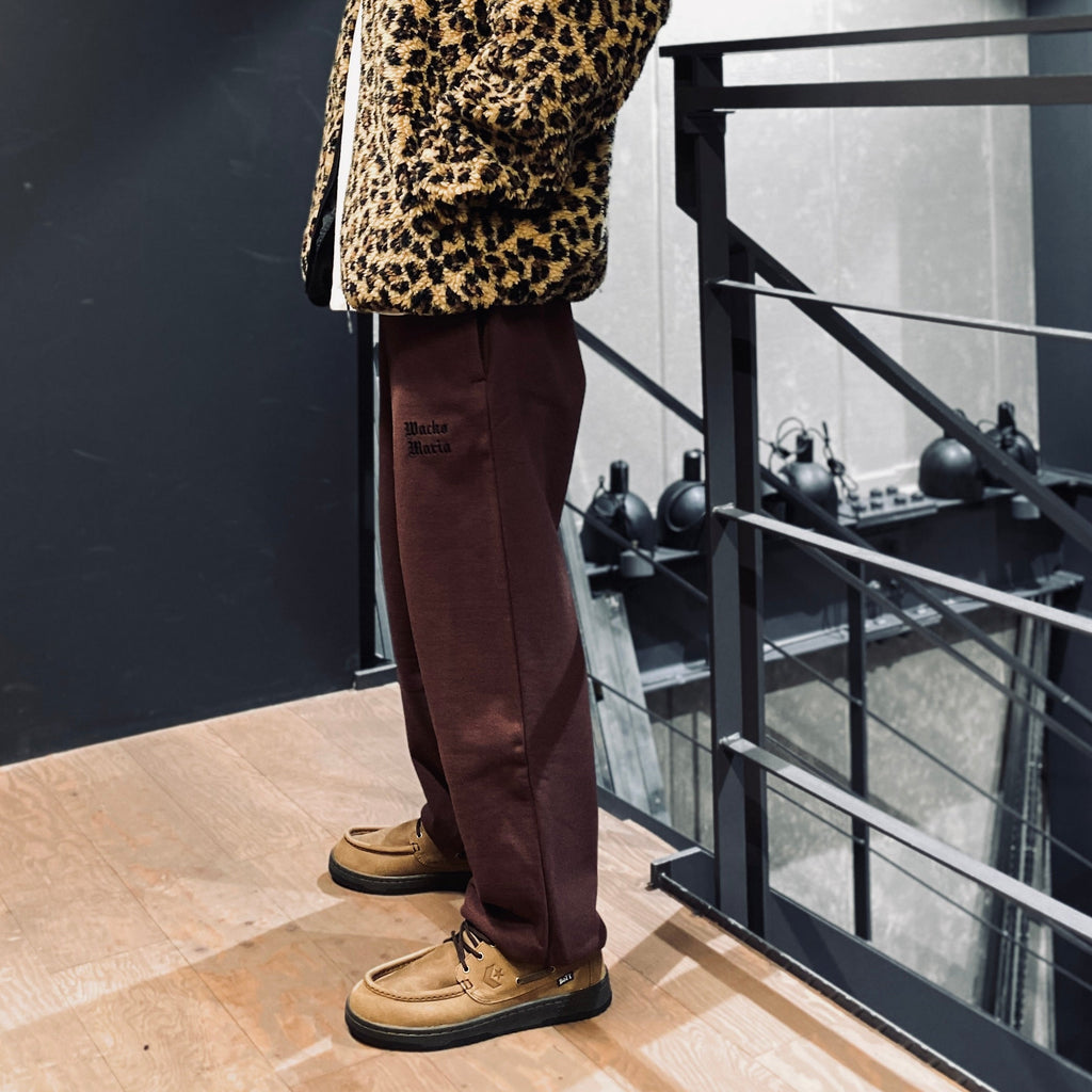 if_HEAVY WEIGHT SWEAT PANTS #BURGUNDY [23SS-WMC-SP01]