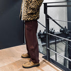 if_HEAVY WEIGHT SWEAT PANTS #BURGUNDY [23SS-WMC-SP01]