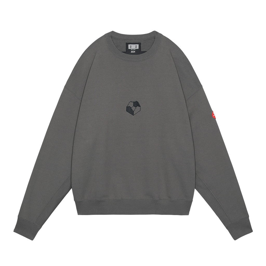 ZIG MODEL CREW NECK #CHARCOAL [CES25CS11]