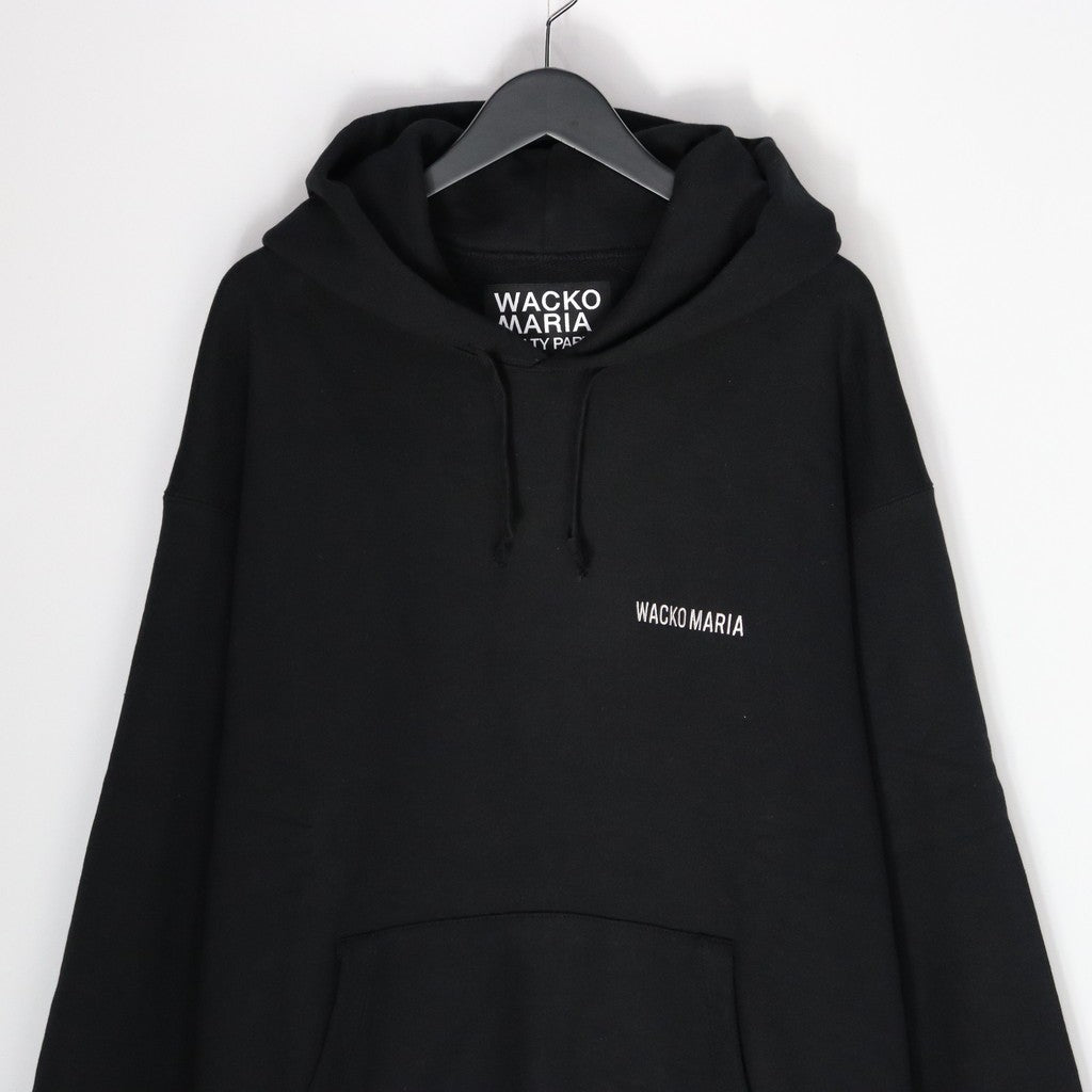 HEAVY WEIGHT PULLOVER HOODED SWEAT SHIRT #BLACK [25SSE-WMC-SS02]