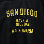 MLB | SD | REVERSIBLE VARSITY JACKET ( TYPE-3 ) #BLACK-BEIGE [MLB-WM-BL03]