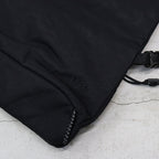TEXTURED TWILL DRAWSTRING SACOCHE #BLACK [FTT36261B0005]