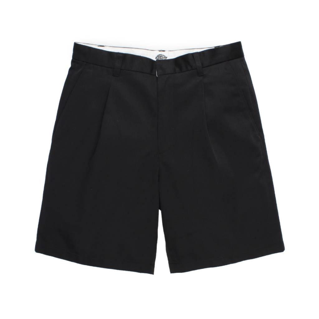 DICKIES | PLEATED SHORT TROUSERS #BLACK [26SS-WMP-DC02]