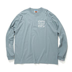 Cotton L/s T-shirt_City Country City #DEEP BLUE [CCC-241T004]