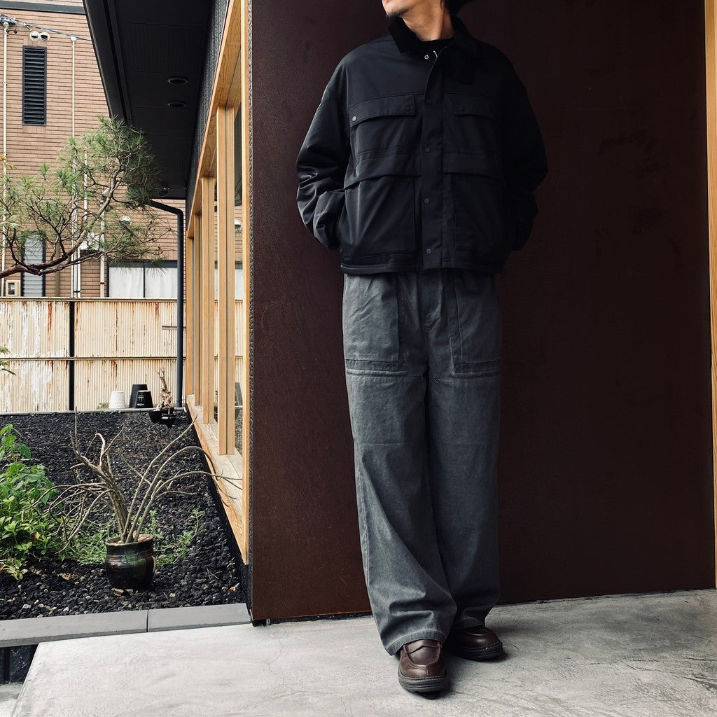 GARMENT DYE WORK TROUSER #CHARCOAL [FST03262U0001]