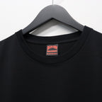 DEATH ROW RECORDS | WASHED HEAVY WEIGHT CREW NECK T-SHIRT #BLACK [DEATHROW-WM-WT02]