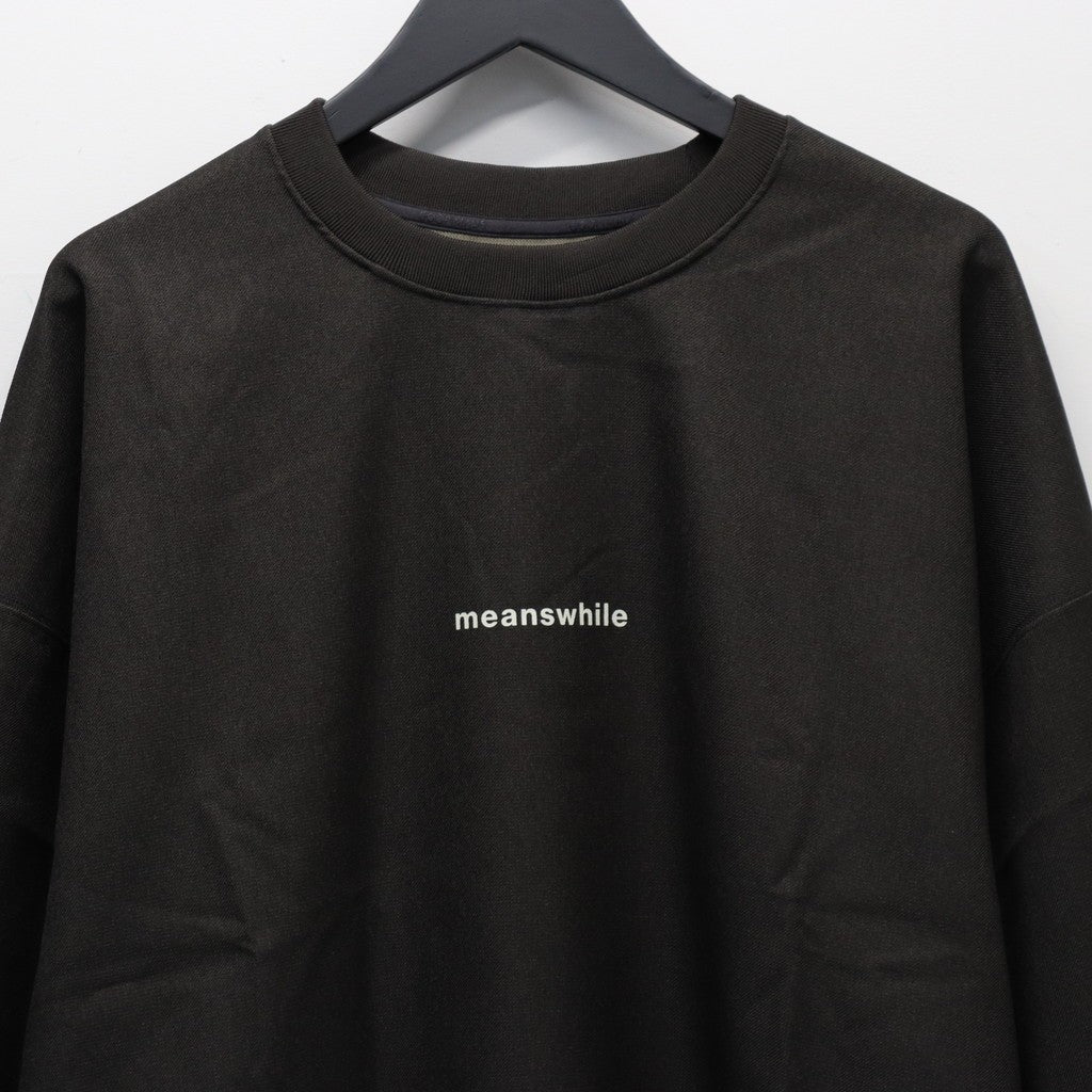 meanswhile | 「MW-C1」 1932 「THE DRM」 Nova Crewneck #Shadow