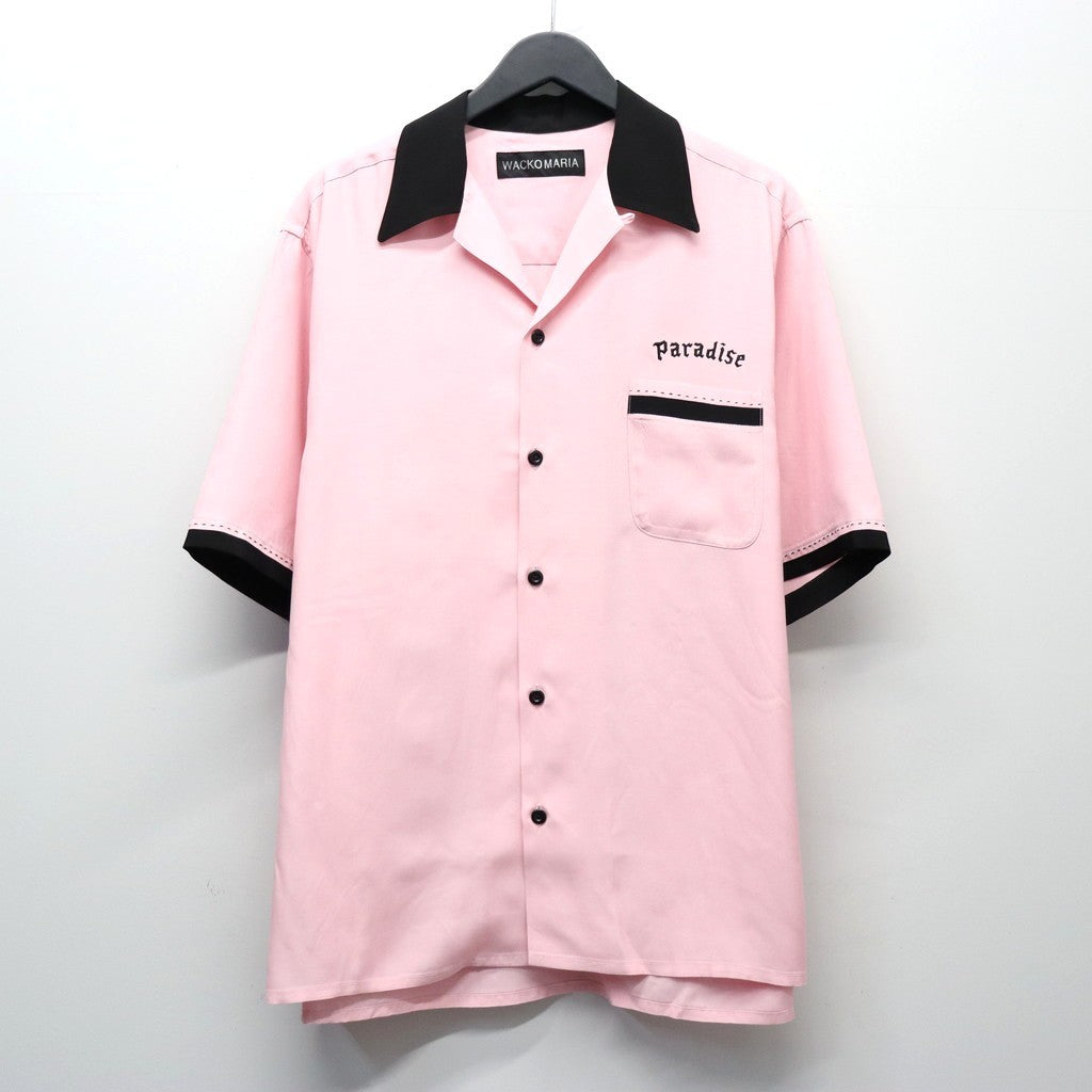 SWITCHING SHIRT S/S ( TYPE-2 ) #PINK [26SS-WMS-OC08]
