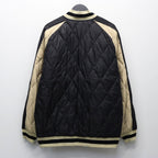 REVERSIBLE 「SKAJAN」 DOWN JACKET #BK×SILVER BGE [TAION-JK04JS]