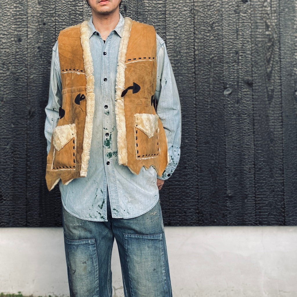 IGLLO MOUTON VEST #CAMEL [RV2601701]