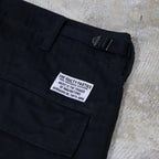 6 POCKET TROUSERS #BLACK [24FW-WMP-PT03]