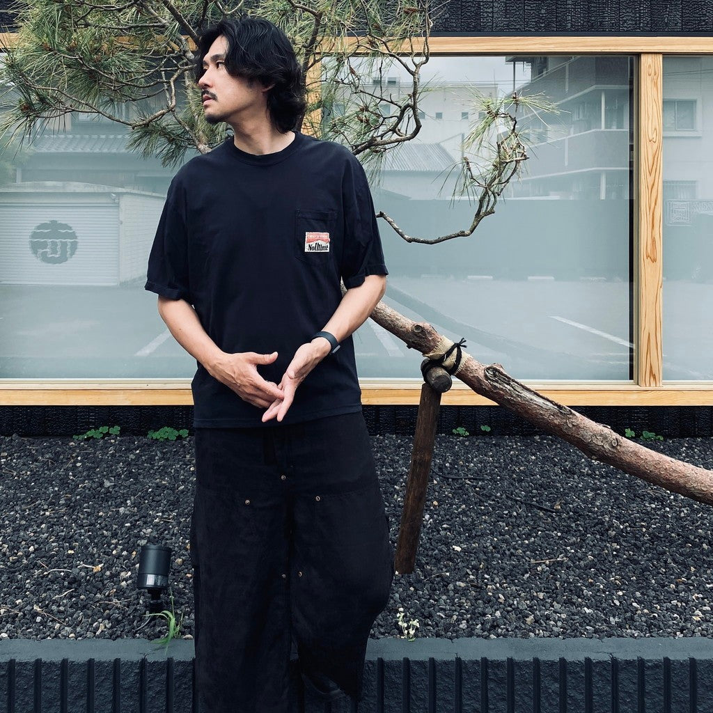 Bootleg Pocket Tee(NOTHING) #5YEARS BLACK [M-P3-BG11]