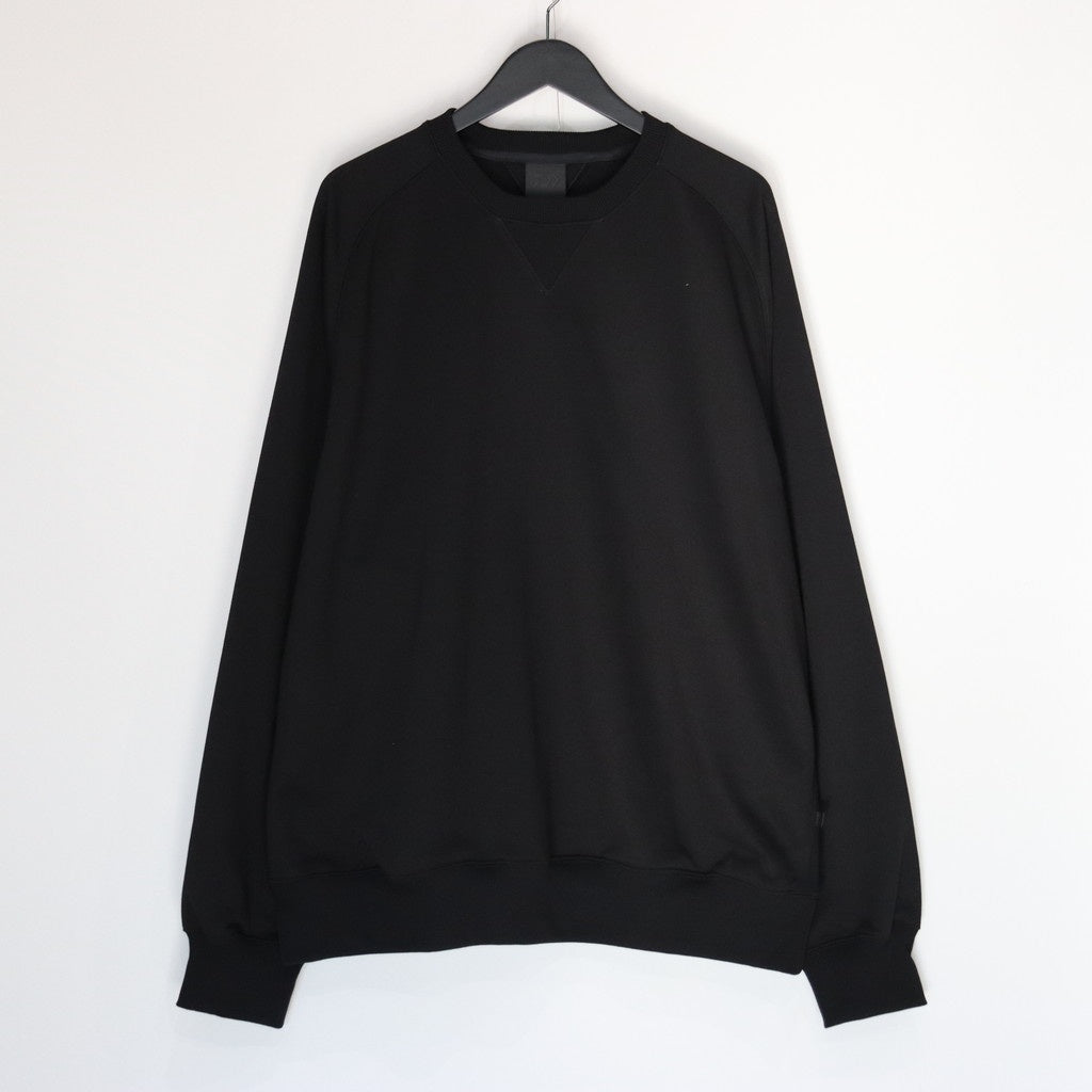 科技運動衫，自由袖款 #黑色 [BE-50025]