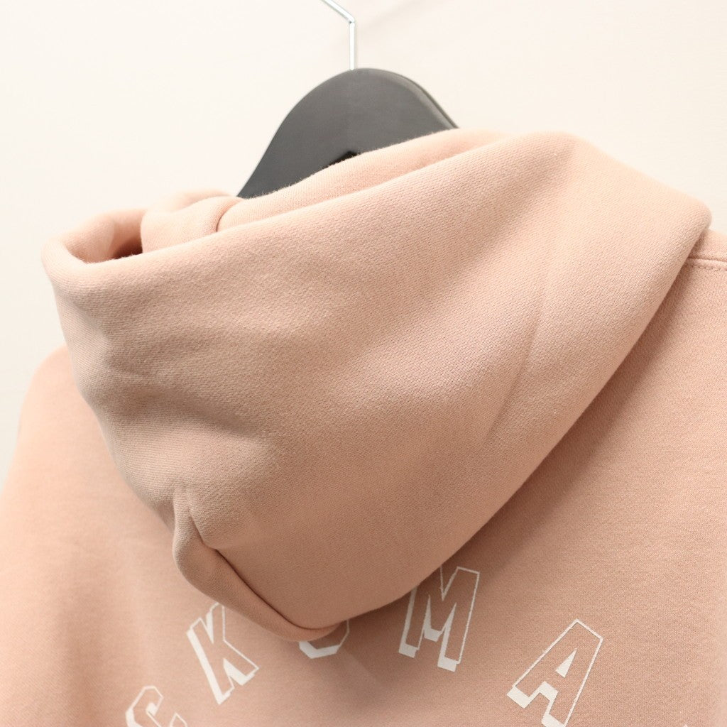 MIDDLE WEIGHT PULLOVER HOODED SWEAT SHIRT #PINK [26SS-WMC-SS07]