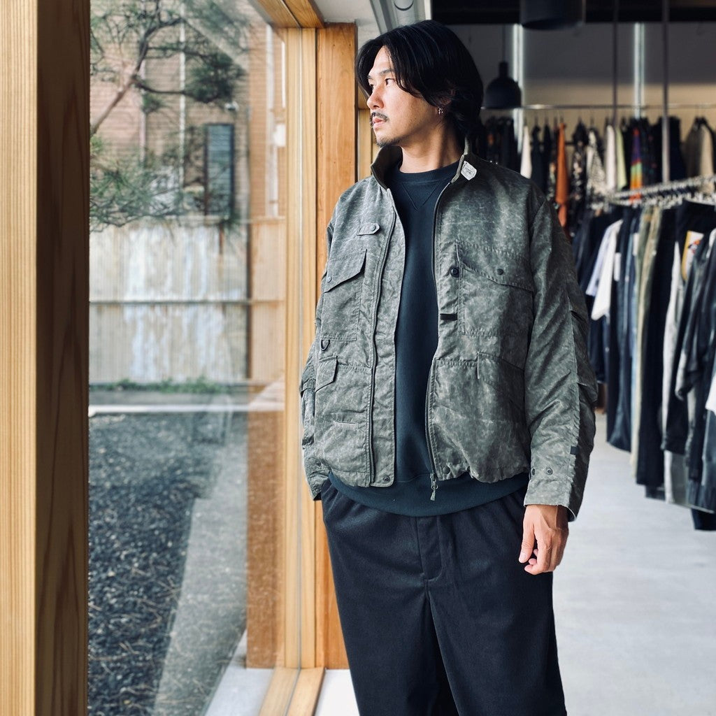 TECH MIL MECHANICS JACKET #D.OLIVE [BJ-41026W]