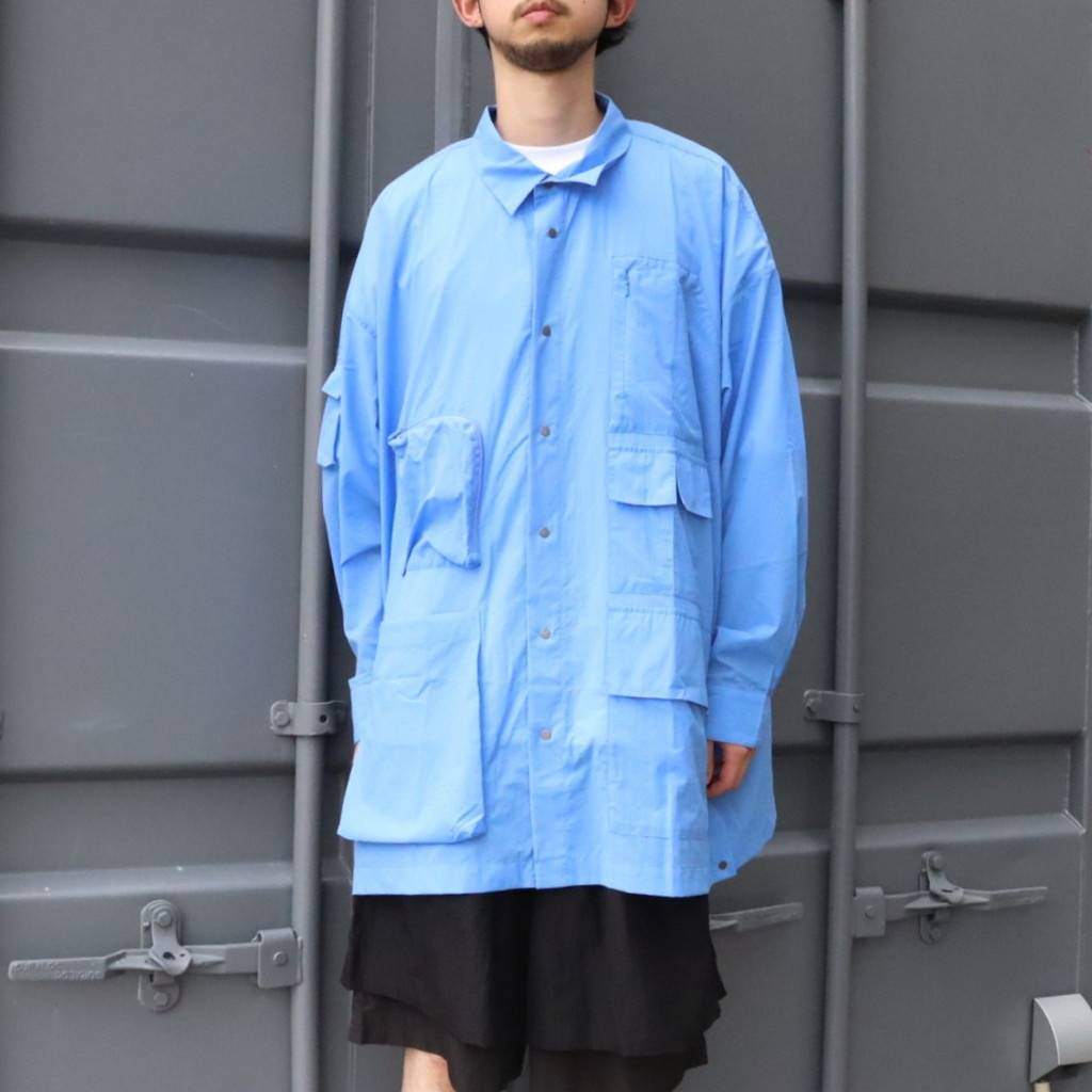 PERTEX UTILITY LONGLINE SHIRT #BLUE [FPA02261U0004]