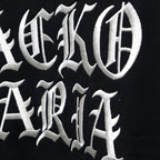 HEAVY WEIGHT CREW NECK SWEAT SHIRT #BLACK [25FW-WMC-SS05]