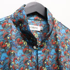 JULIEN OPEN S/S SHIRT #Turquoise [26SS-S02]
