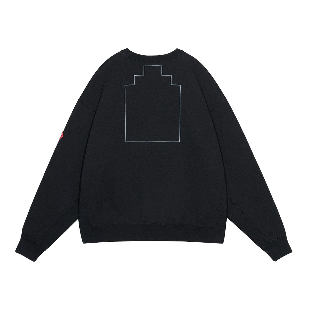 AS Cdisc2_1 CREW NECK #BLACK [CES29CS09]