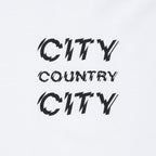 Cotton L/s T-shirt_City Country City #WHITE [CCC-241T004]
