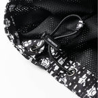 BLEEDING LOGO BALLOON PANTS #Black [SS26-B03]