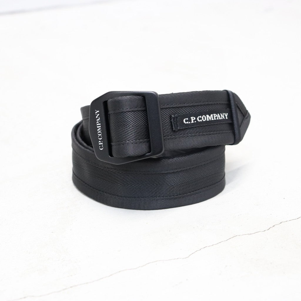 ACC BELT IN HERRINGBONE TAPE #BLACK 999 [20CMAC269A]
