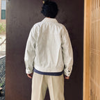 TRUCKER JACKET #IVORY [26FWE-WMO-BL05]