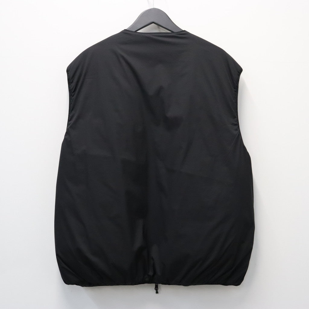 TECH PERTEX REVERSIBLE HIKER VEST (3M撥水中綿) #BLACK [BW-22026W]
