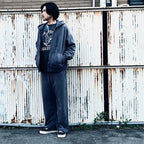 WEATHERED SWEAT PANTS - EGGPLANT #EGGPLANT [BWU-WSPE]