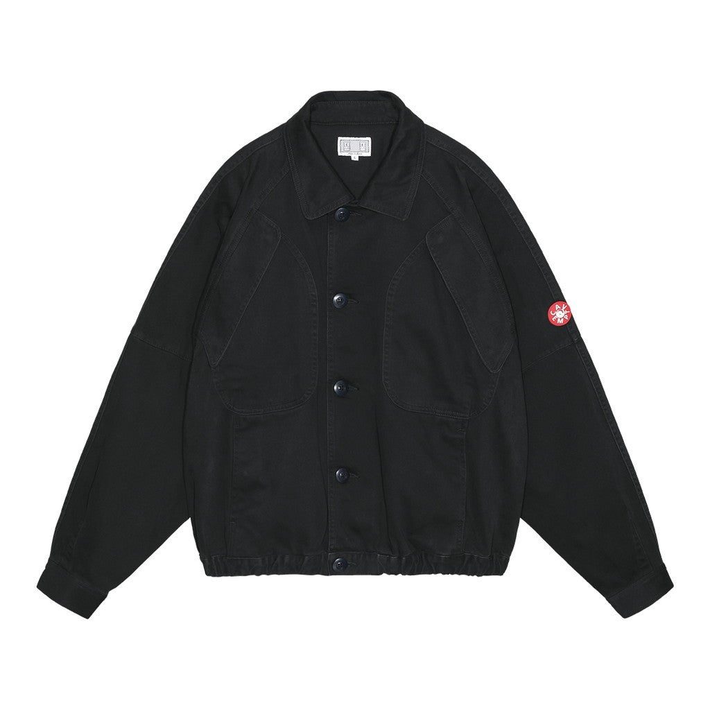 CUTTING BUTTON UP JACKET #BLACK [CES26JK16]