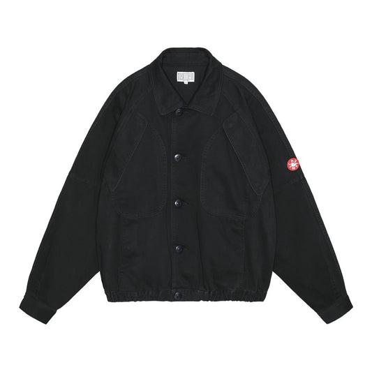 CUTTING BUTTON UP JACKET #BLACK [CES26JK16]