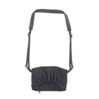 TEXTURED TWILL DRAWSTRING SACOCHE #BLACK [FTT36261B0005]