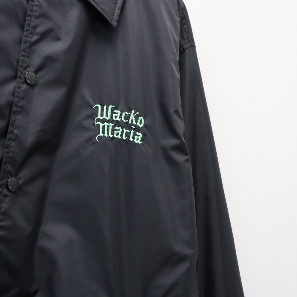 COACH JACKET ( TYPE-2 ) #BLACK/GREEN [26FWE-WMO-BL07]
