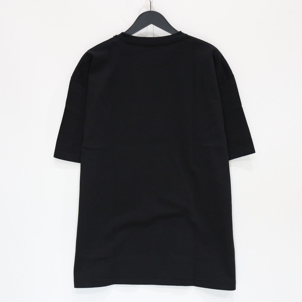 WASHED HEAVY WEIGHT CREW NECK T-SHIRT ( TYPE-10 ) #BLACK [25SS-WMT-WT10]