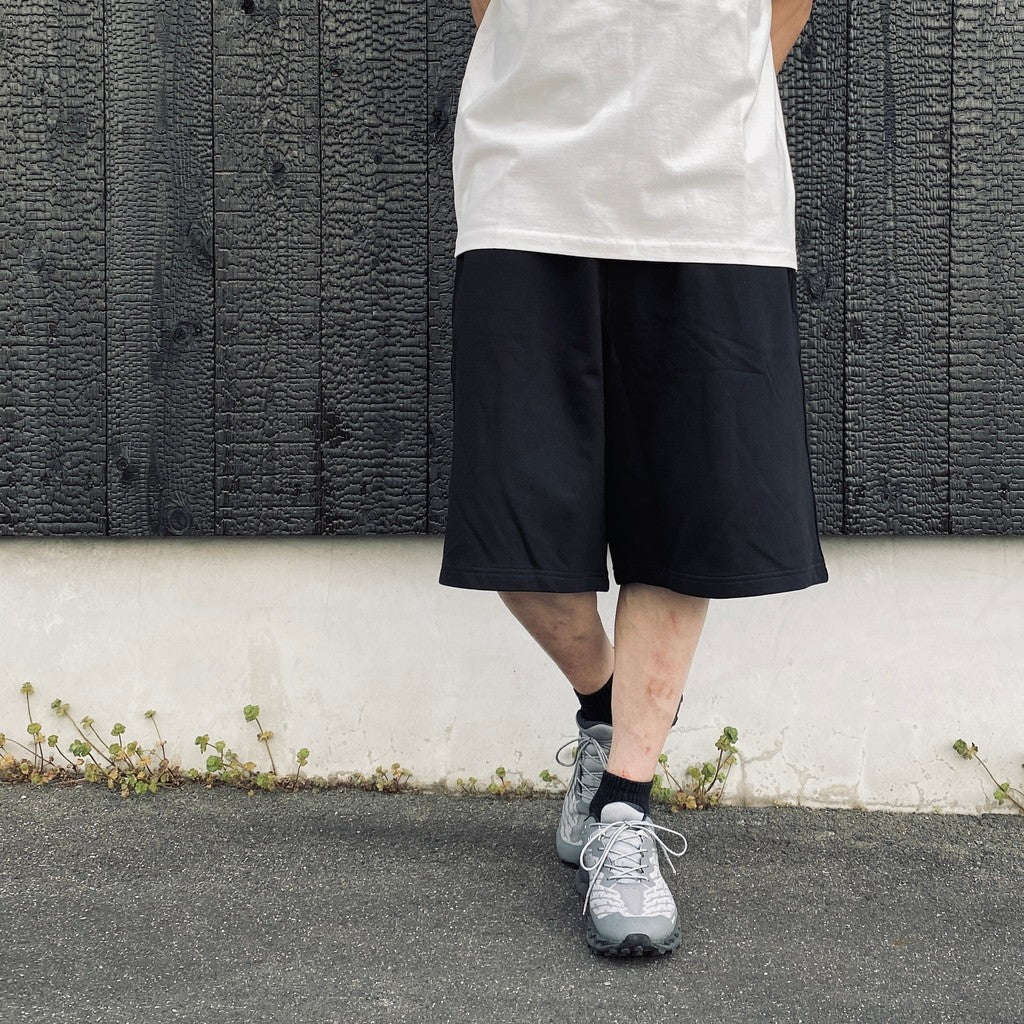 COMFORTABLE EASY SWEAT SHORTS #BLACK [HOD26-01-PT011]