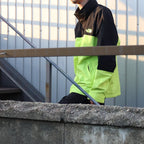 Hydrena 防風外套 #FK / 黑色亮片青檸 [NP22550]