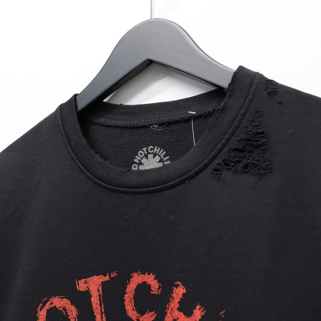 WORN-OUT 「RHCP ASTERISK」 SWEAT #BLACK [tl24f034]