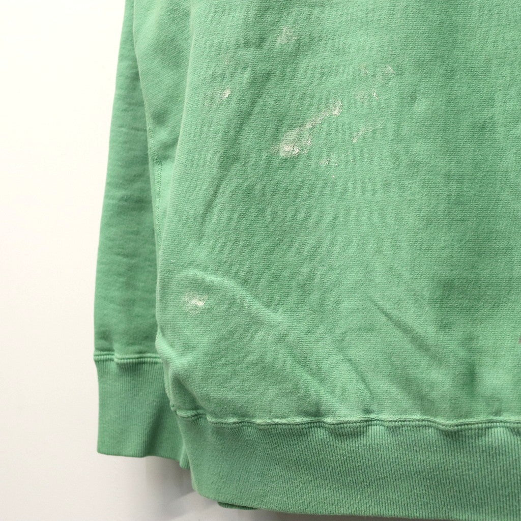 DISTRESSED SWEATSHIRT AGED #GREEN [BW261-DSS]