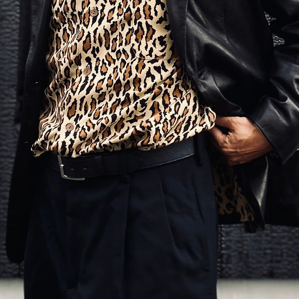 LEATHER JACKET ( TYPE-2 ) #BLACK [26FW-WMO-JK02]
