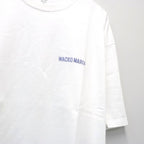 WASHED HEAVY WEIGHT CREW NECK T-SHIRT ( TYPE-4 ) #WHITE/PURPLE [26FWE-WMT-WT04]