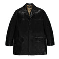 LEATHER COAT ( TYPE-2 ) #BLACK [25FW-WMO-CO04]
