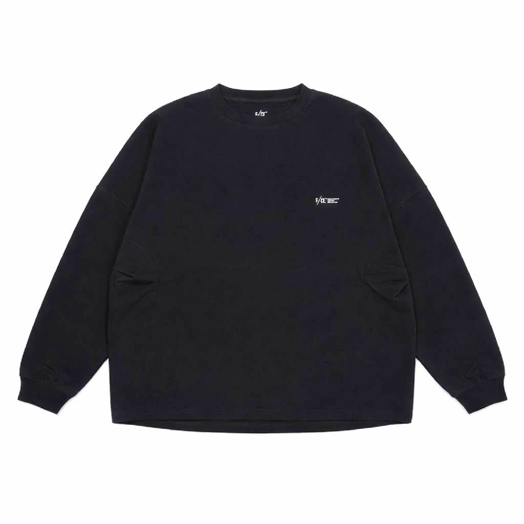 AMPHIBIOUS LONG SLEEVE T #BLACK [FPA01261U0001]