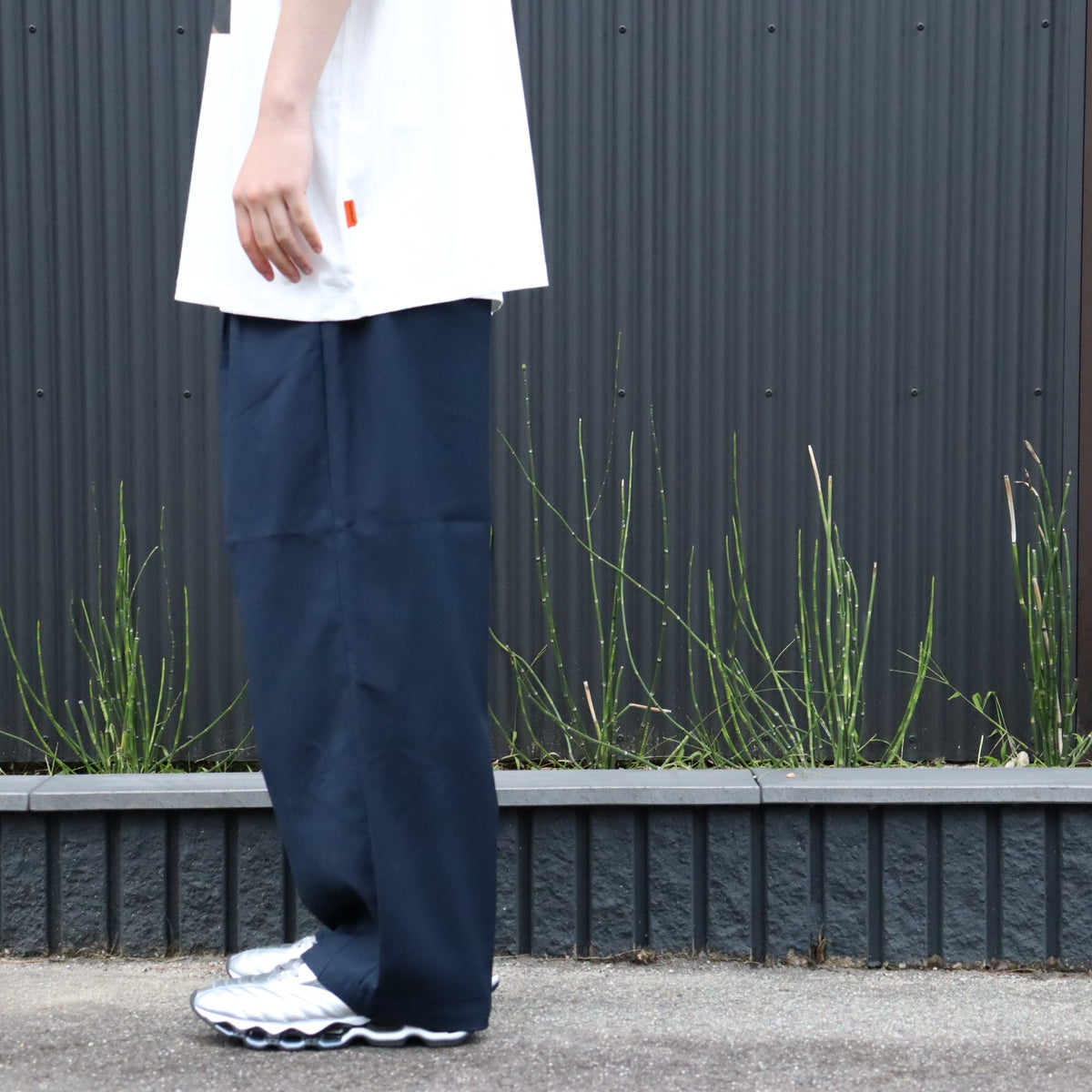 BAGGY SLACKS #Navy [FW26-B11]