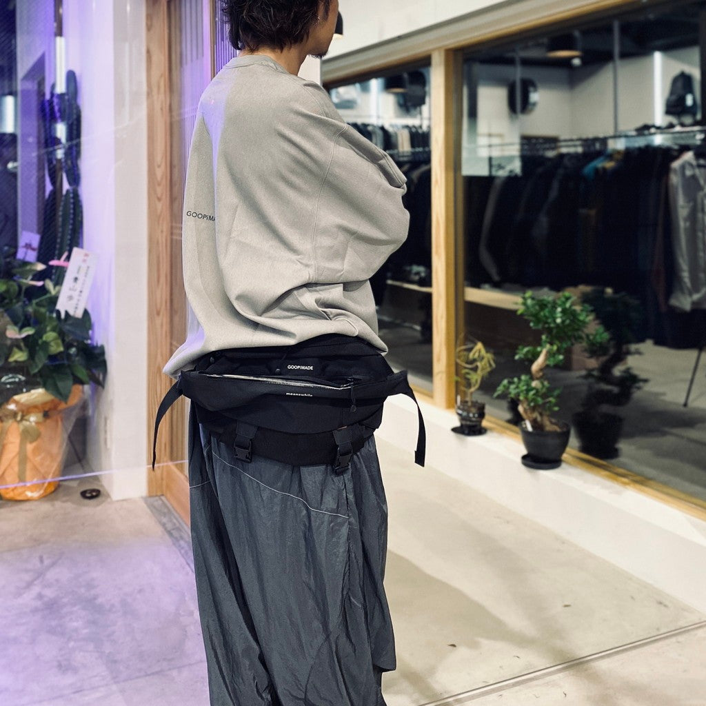 同時 | "GW-2T" CORDURA 尼龍 "RETROFITTED" Extend-Bag #D-Gray [GOOPI-25AW-SEP-04]