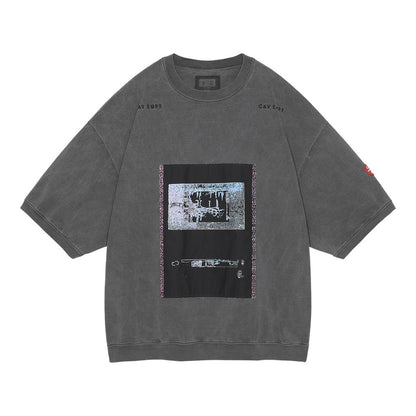 OVERDYE Frame6 CREW NECK #CHARCOAL [CES26T20]