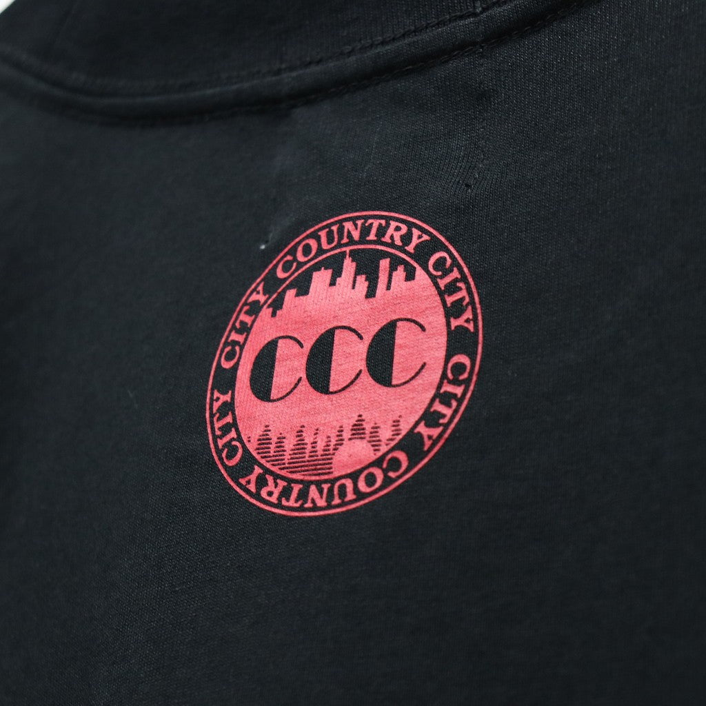 COTTON T-SHIRT_CCC DUB #BLACK [CCC-261T004]
