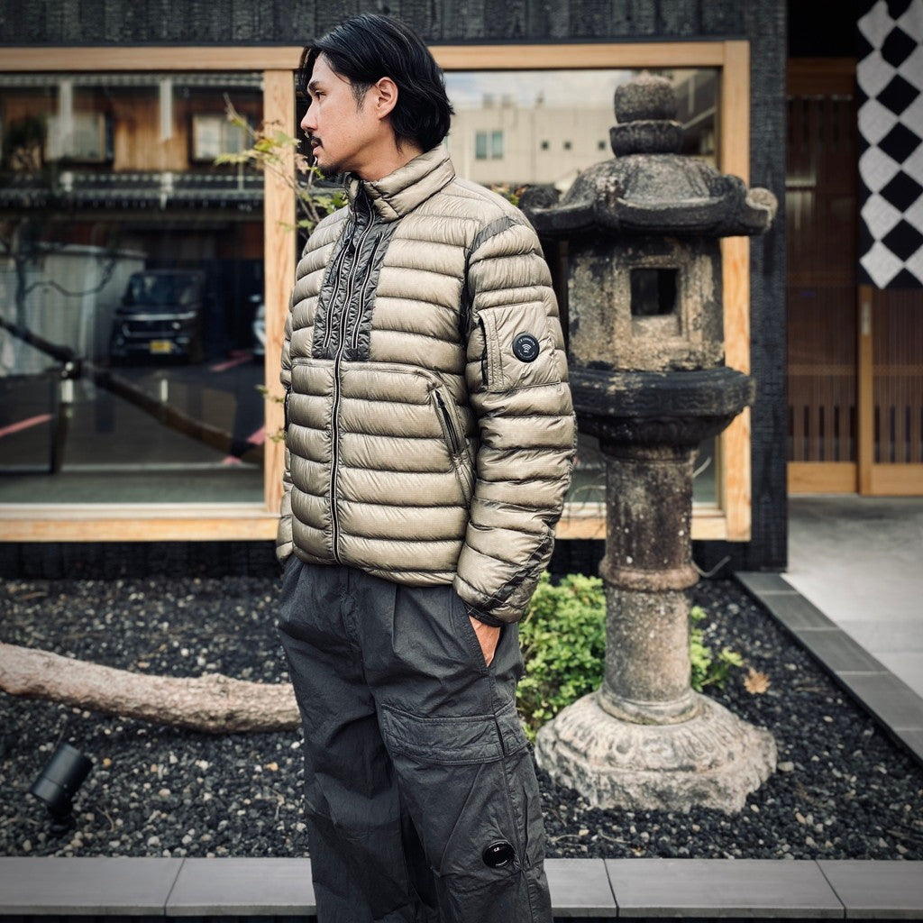 D.D. SHELL LENS DOWN JACKET #356 FALLEN ROCK [21CMOW022A-26FWM]