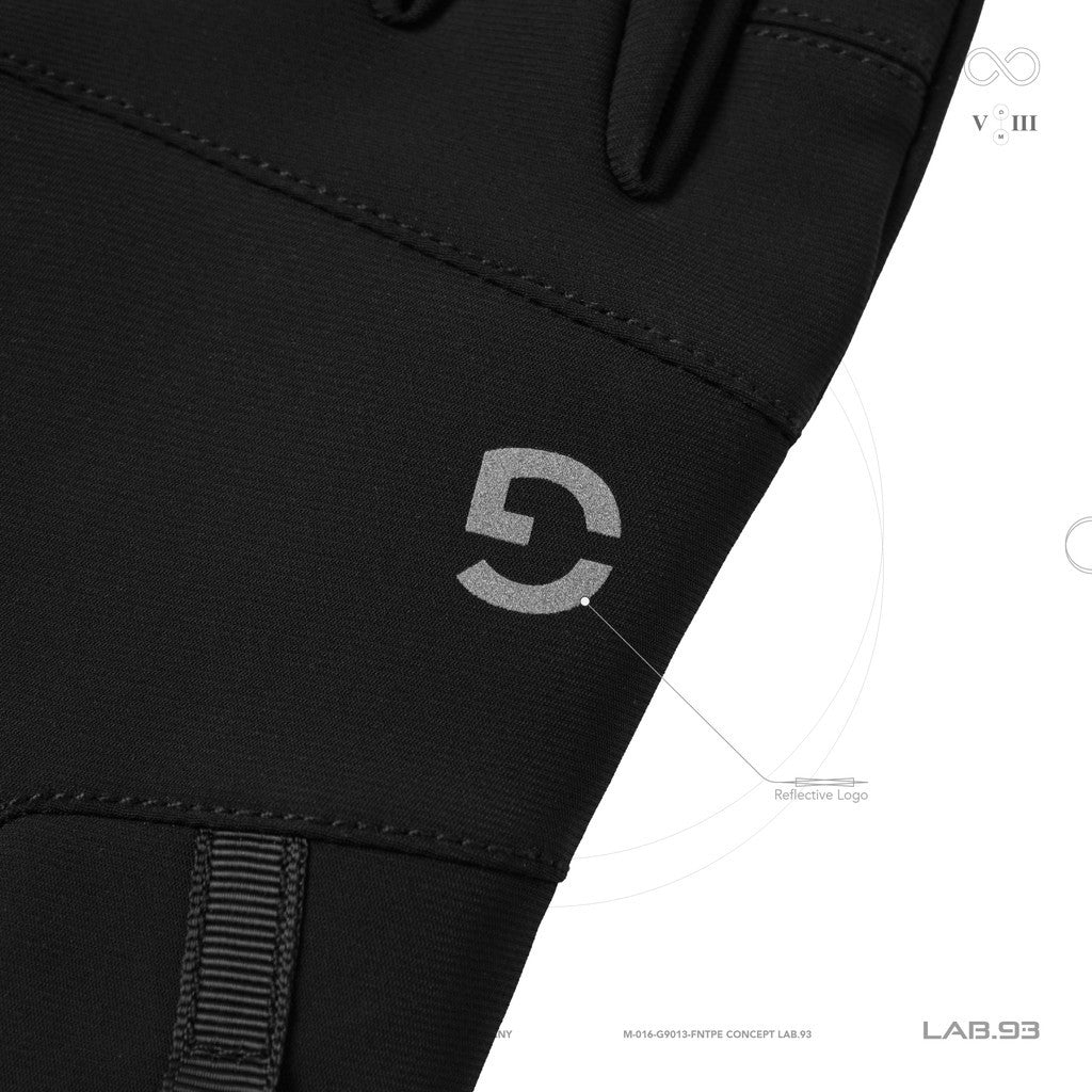 "8SE-01A" "Mori" Logo 防風手套 #SHADOW [GOOPI-24AW-DEC-04]